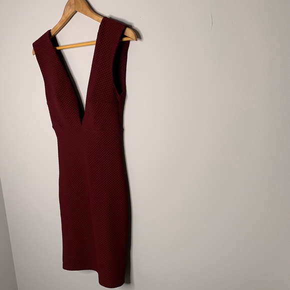 ASOS Burgundy Dress - Picture 2 of 3